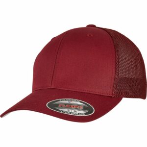Flexfit mesh trucker - Cranberry, S/M