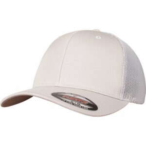 Flexfit mesh trucker - Silver, S/M