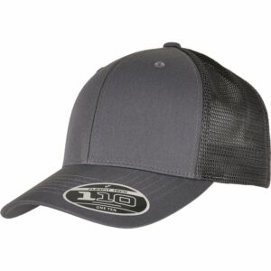 110 Flexfit melange trucker (110PT) - Grey Melange, One size
