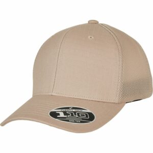 110 Flexfit Ripstop mesh cap (110RM) - Khaki, One size