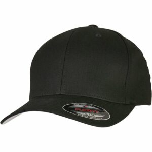 V-Flexfit® cotton twill cap (5001) - Black, S/M