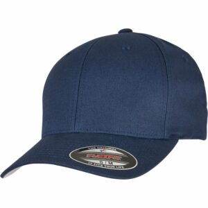 V-Flexfit® cotton twill cap (5001) - Navy, S/M