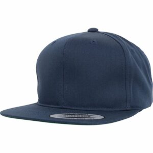 Pro-style twill snapback youth cap (6308) - Navy, One size