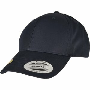 Recycled poly twill snapback (7706RS) - Navy, One size