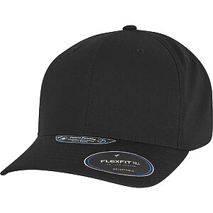 Flexfit NU adjustable snapback (6110NU) - Black, One size