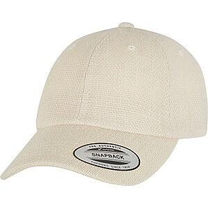 Flexfit Dad jute cap (9303) - Off White, One size