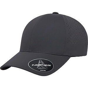 Flexfit Delta snapback (180AP) - Dark Grey, One size