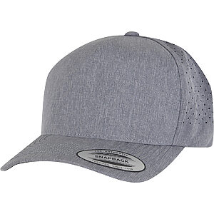 YP Classics® 5-panel snapback (5389AP) - Heather Grey, One size