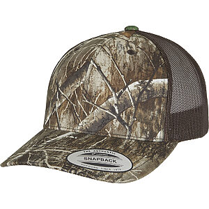 YP Classics® RealTree camo retro trucker cap (6606RC) - Edge, One size