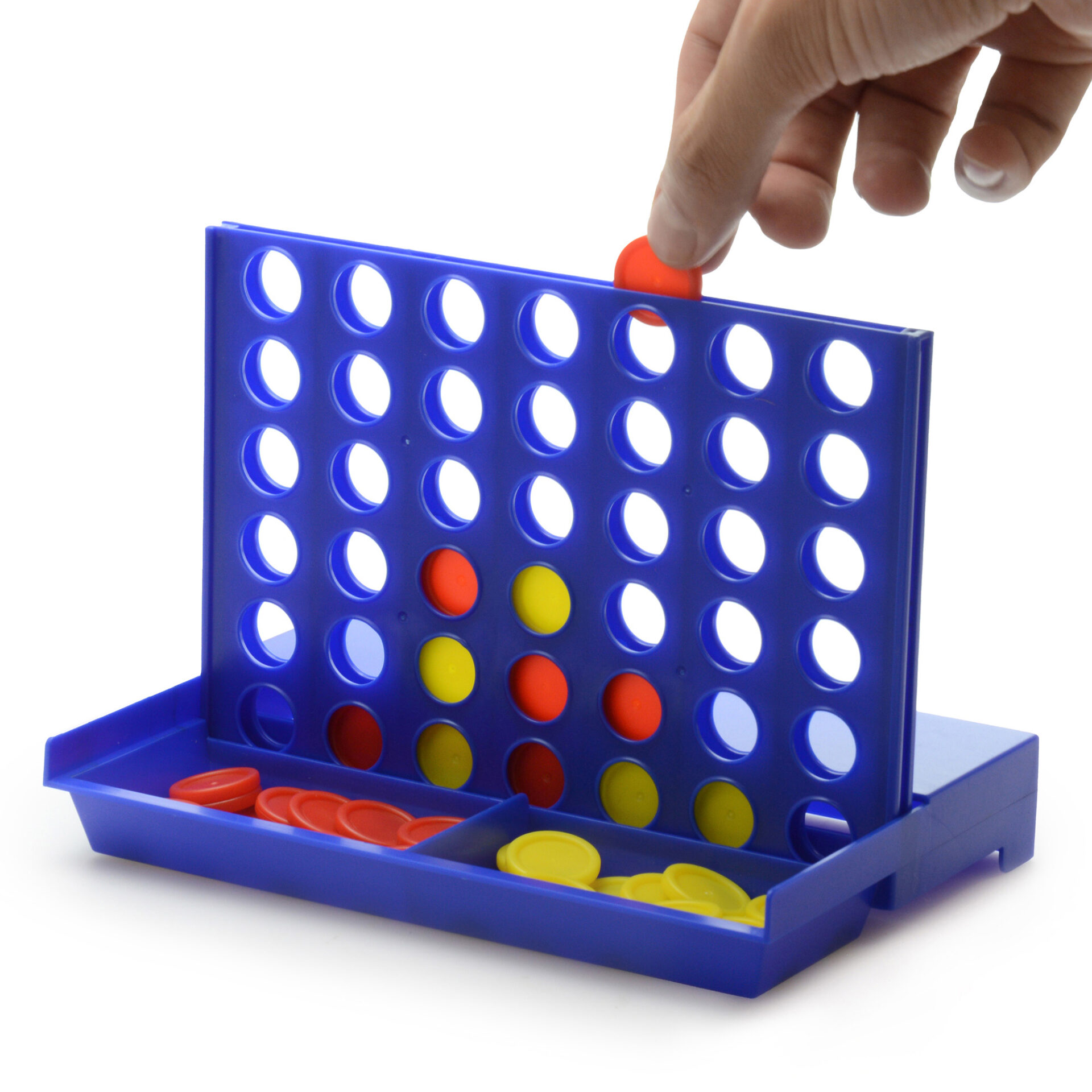 Travel-Sized 4 In A Row Game - Image 2