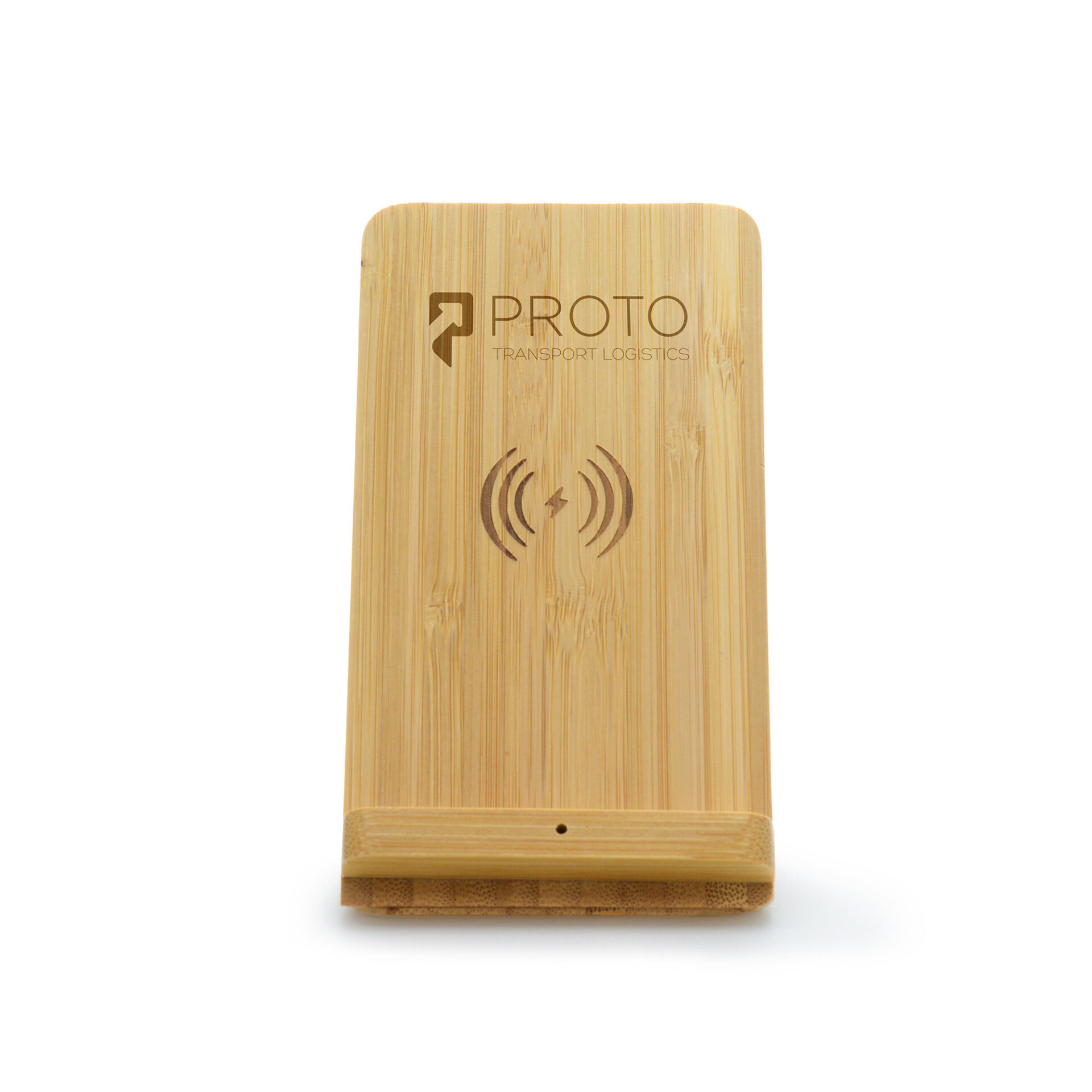 Wireless Bamboo Charger And Stand - Image 2