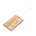 WOODEN TRAVEL TAG